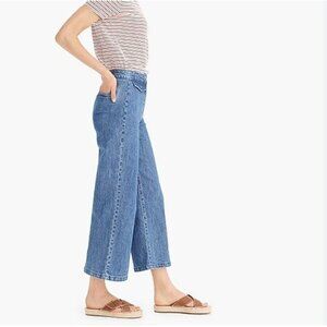 JCrew Point Sur High Waist Wide-leg Eco Jean